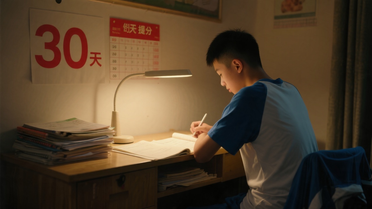 30天提分实战法：从诊断到考场的完整作战清单（初高中通用）